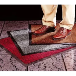 TAPIS D'ACCUEIL ANTI-POUSSIÈRES ABSORBANT LAVABLE - plusieurs dimensions