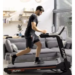 TAPIS DE COURSE CONNECTÉ RUNNER 20 KM/H CARE - appareil de fitness