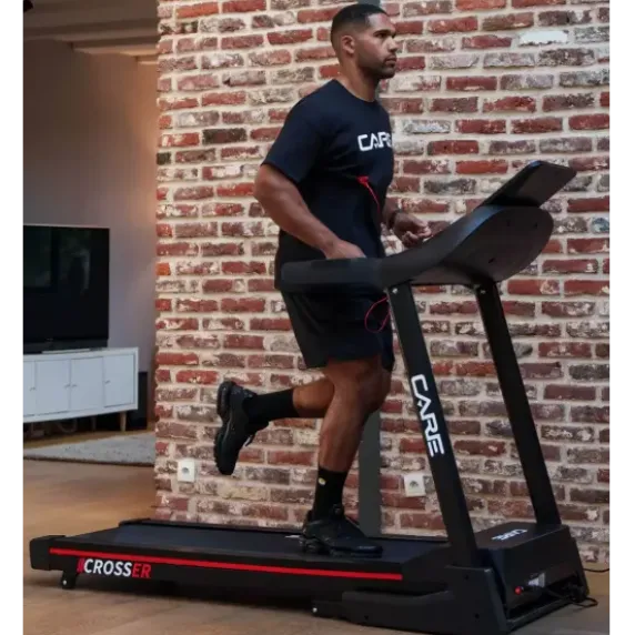 TAPIS DE COURSE CROSSER CONNECTÉ 18 KM/H CARE - pliable