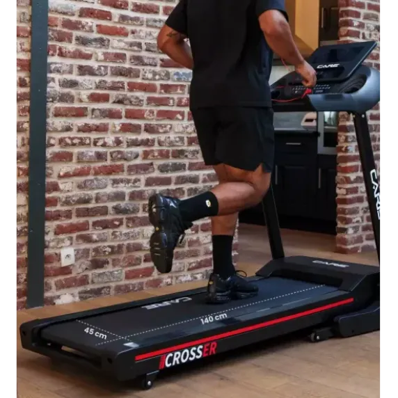 TAPIS DE COURSE CROSSER CONNECTÉ 18 KM/H CARE - pliable