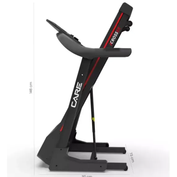 TAPIS DE COURSE CROSSER CONNECTÉ 18 KM/H CARE - pliable