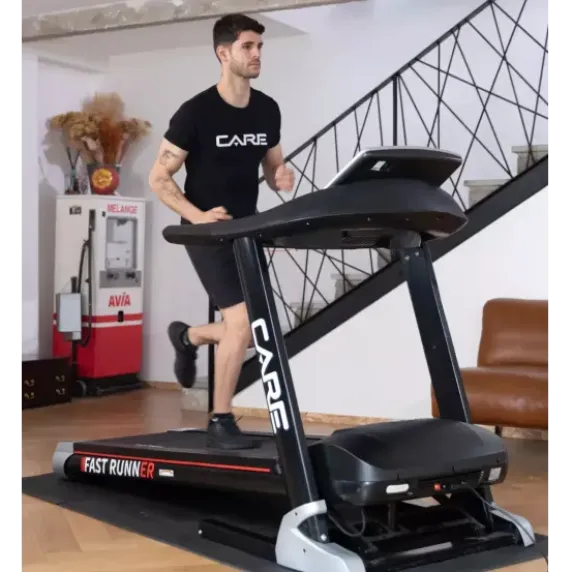 TAPIS DE COURSE FAST RUNNER CONNECTÉ 22 KM/H CARE - usage intensif
