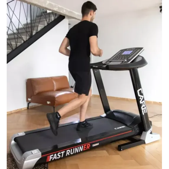 TAPIS DE COURSE FAST RUNNER CONNECTÉ 22 KM/H CARE - usage intensif
