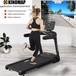TAPIS DE COURSE PROFESSIONNEL ENDURANCE 22 KM/H CARE - usage professionnel