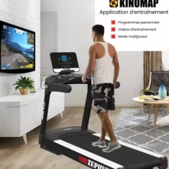 TAPIS DE COURSE PROFESSIONNEL ZEPHYR 24 KM/H CARE - usage professionnel