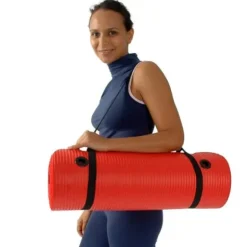 TAPIS DE GYMNASTIQUE MAMBO MAX ANTIDÉRAPANT CONFORTABLE - avec sangle