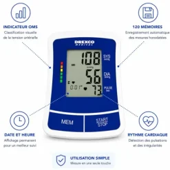 TENSIOMÈTRE ÉLECTRONIQUE AU BRAS AUTOMATIQUE SIGMATENS BMZ-248