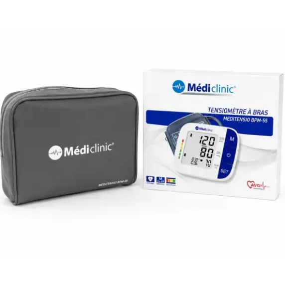 TENSIOMÈTRE ÉLECTRONIQUE AUTOMATIQUE AU BRAS MEDITENSIO BPM-55
