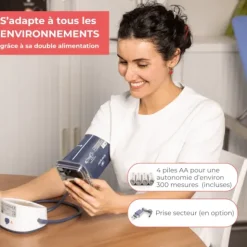 TENSIOMÈTRE ÉLECTRONIQUE BRAS NEOTENS MESURE À LA MONTÉE SPENGLER - pack standard