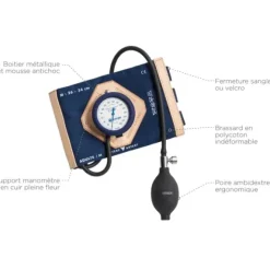 TENSIOMÈTRE MANOBRASSARD VAQUEZ LAUBRY CLASSIC SPENGLER - brassard sangle