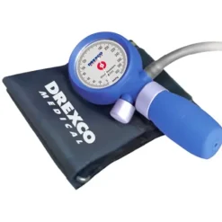 TENSIOMÈTRE MANOPOIRE RÉSISTANT AUX CHOCS DREXCO MÉDICAL - bleu