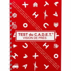 TEST DE CADET ENFANT VISION DE PRÈS DÉPISTAGE PÉDIATRIQUE - présentation à 33 cm