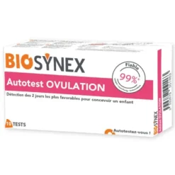TEST D’OVULATION EXACTO DÉTECTION PIC LH BIOSYNEX - boîte de 10