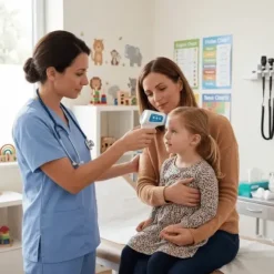 THERMOMÈTRE INFRAROUGE SANS CONTACT RAK FI03 BLANC - à l'unité