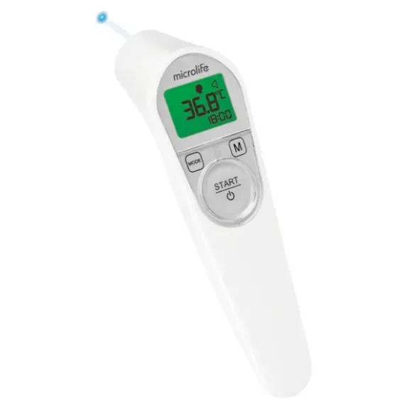 THERMOMÈTRE INFRAROUGE SANS CONTACT NC 200 MESURE RAPIDE MICROLIFE