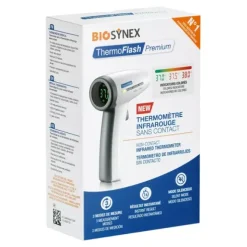 THERMOMÈTRE SANS CONTACT THERMOFLASH PREMIUM INFRAROUGE BIOSYNEX
