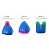 3 TOOLS BALLES DE RÉÉDUCATION MASSAGE 3 ZONES - coffret