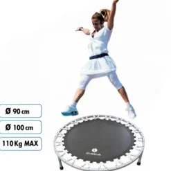TRAMPOLINE ADULTE COMPACT RÉÉDUCATION - 100 cm