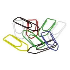 TROMBONES 32 MM BOÎTE DE 100 PIÈCES - couleurs assorties