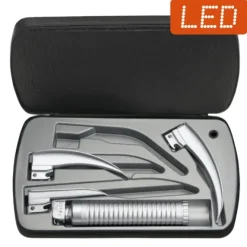 TROUSSE DE LARYNGOSCOPE F.O. FIBRE OPTIQUE HEINE - trousse 3 lames