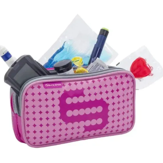 TROUSSE ISOTHERME TRANSPORT INSULINE DIA ROSE ELITE BAGS - rose
