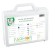 VALISE DE SECOURS 4/6 PERSONNES SUPPORT MURAL FARMOR - 4 à 6 personnes
