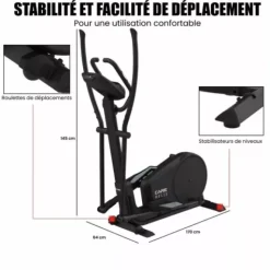 VELO ELLIPTIQUE HELIS AUTO-ALIMENTE CONNECTE CARE - auto-alimenté