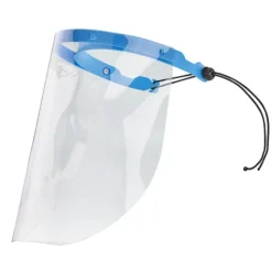 VISIÈRE ROTATIVE ÉLASTIQUE DE SERRAGE PET ANTI-BUÉE - 240 x 170 mm