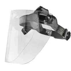 VISIÈRE ROTATIVE PRO BANDEAU AJUSTABLE ÉCRAN PET - visière montée