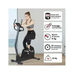 VÉLO D'APPARTEMENT CV-535-2 MOTORISÉ ERGOMÈTRE CARE - vélo motorisé