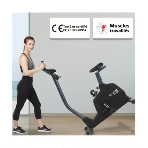 VÉLO D'APPARTEMENT CV-535-2 MOTORISÉ ERGOMÈTRE CARE - vélo motorisé