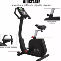VÉLO D'APPARTEMENT ERGOMÈTRE TELIS CONNECTÉ CARE - usage professionnel
