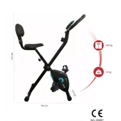VÉLO D'APPARTEMENT PLIABLE STRIALE SV-317 COMPACT CARE - pliable