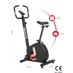VÉLO D'APPARTEMENT SUPRA RÉGLAGE MANUEL CARE - vélo d'intérieur