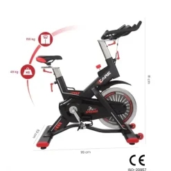 VÉLO DE BIKING SPEEDER ROUE D'INERTIE 24 KG CARE - vélo d'appartement