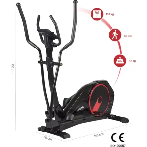 VÉLO ELLIPTIQUE CONNECTÉ CE-695 USAGE INTENSIF CARE - appareil seul