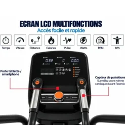 VÉLO ELLIPTIQUE ELLIPTER FD LED - CARE