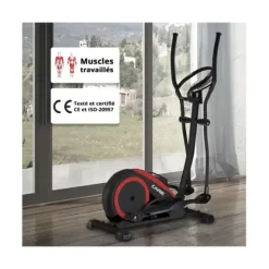 VÉLO ELLIPTIQUE SPORTIS 19 PROGRAMMES CARE - appareil de fitness